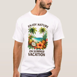 Camiseta Vibes tropicales