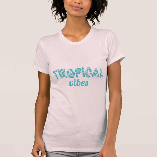 Camiseta Vibes tropicales (Anverso)