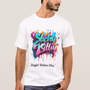 Camiseta "Vibes urbanas dramáticas"