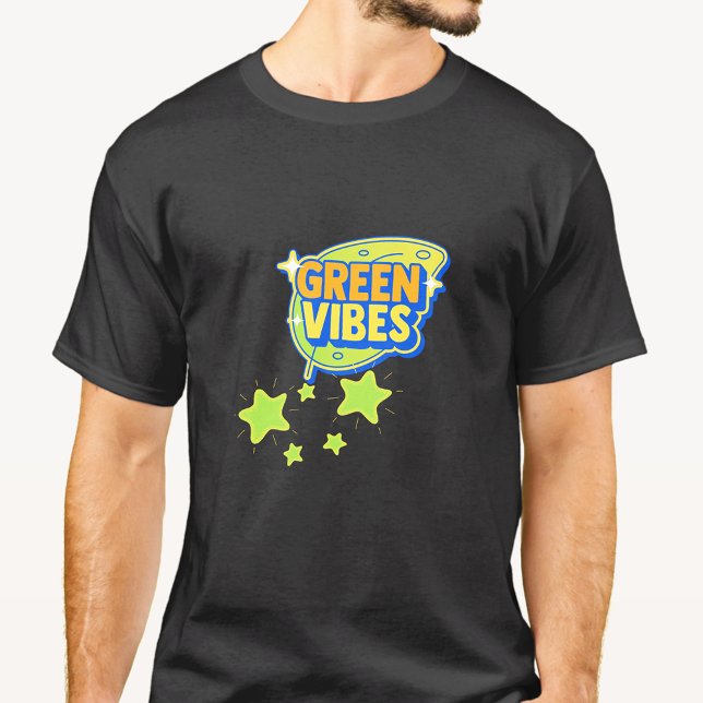 Camiseta Vibes verdes, Día Mundial del Medio Ambiente, Salv (Subido por el creador)