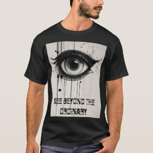 Camiseta "Vibes visionarias: el ojo abstracto"
