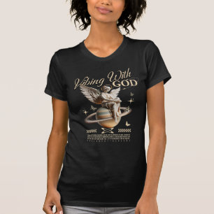 Camiseta Vibing Con el Universo – Dios Es Genial Espiritual