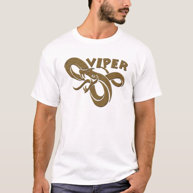 CAMISETA VÍBORA DEL ORO (Anverso)