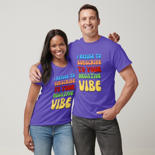 Camiseta VIBOS POSITIVOS coloridos (Unisexo)