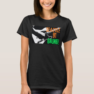 Camiseta Vibra de la música grunge de Seattle 1991
