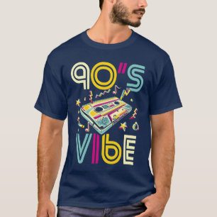 Camiseta Vibra de los 90 Fiesta de los 90 Ropa de los 90 Mú