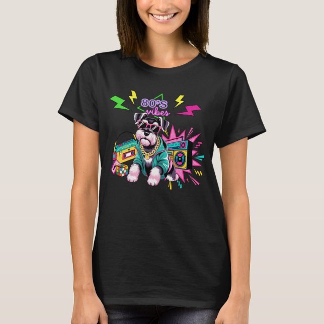 Camiseta vibra de los años 80 (Anverso)