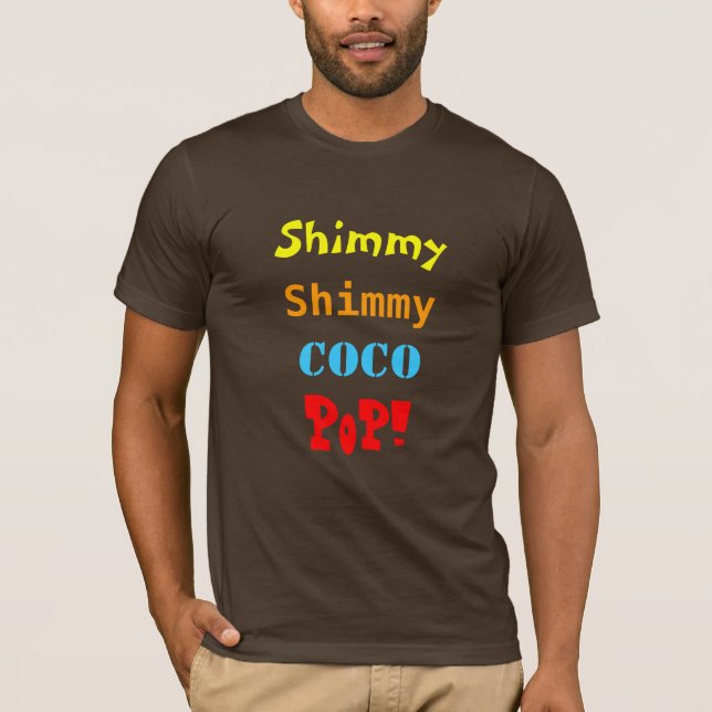 Camiseta ¡Vibración excesiva, vibración excesiva, Coco, (Anverso)