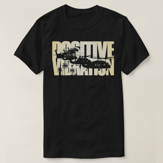 Camiseta Vibración positiva UH60 Blackhawk (Diseño del anverso)