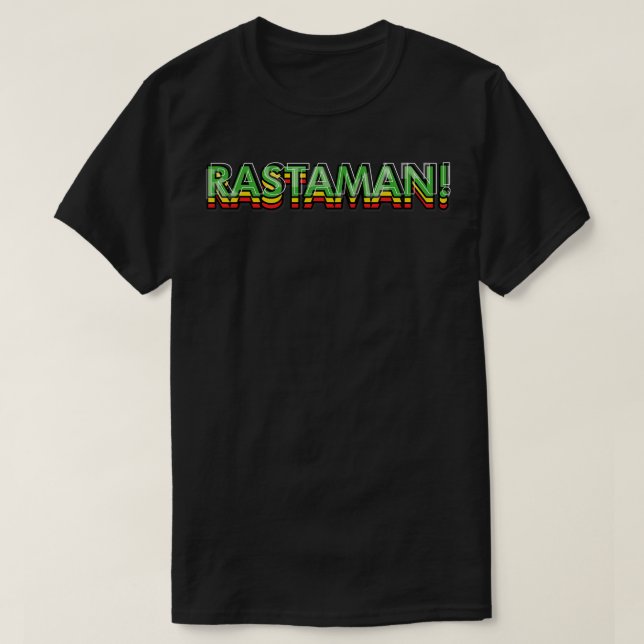 Camiseta Vibración Rastaman (Diseño del anverso)