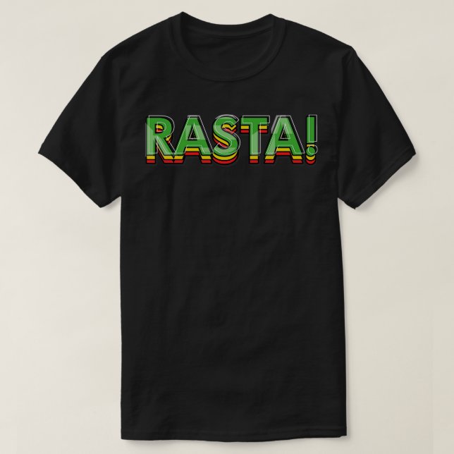Camiseta Vibración Rastaman 1 (Diseño del anverso)