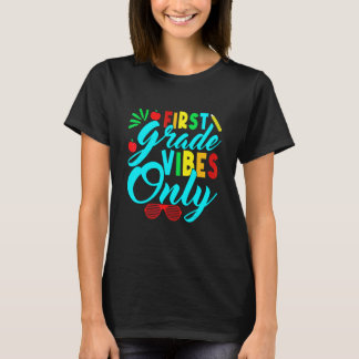 Camiseta Vibraciones de 1er grado Maestros Niños Niñas Regr
