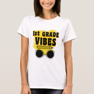 Camiseta Vibraciones de 1er Grado Regreso a la Esc