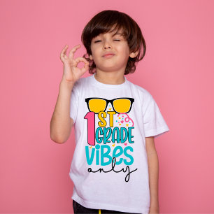 Camiseta Vibraciones de 1er Grado Solo Regreso a la Escuela