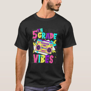 Camiseta Vibraciones de 5to Grado Stereo Estudiante Maestro