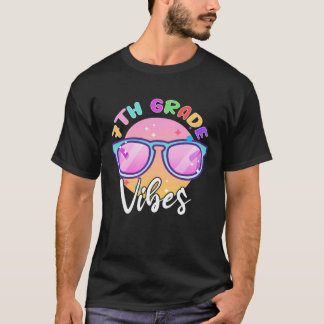 Camiseta Vibraciones de 7º grado de vuelta al cole Profesor