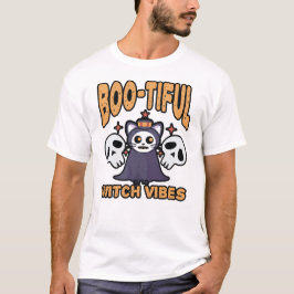 Camiseta Vibraciones de Bruja Encantadora – Gato Espeluznan