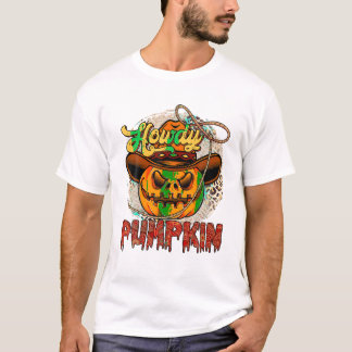Camiseta Vibraciones de calabaza western vaquero