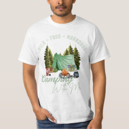 Camiseta Vibraciones de Camping en la Naturaleza – Salvaje 