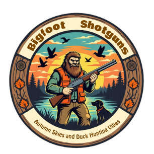 Camiseta Vibraciones de caza de patos con escopetas Bigfoot