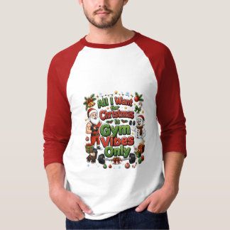 Camiseta Vibraciones de Entrenamiento de Navidad en el Gimn