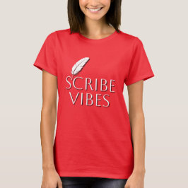 Camiseta Vibraciones de escritores autores poetas