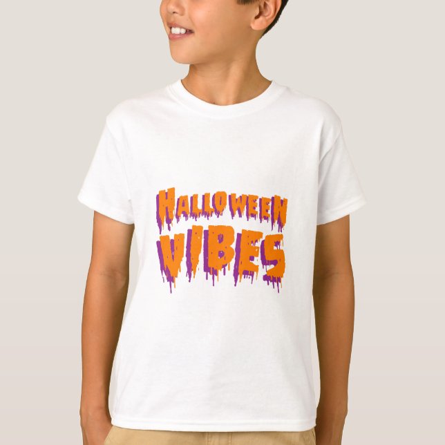 Camiseta Vibraciones de Halloween (Anverso)
