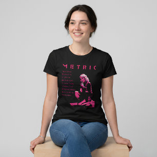 Camiseta Vibraciones de Indie Rock: Letra de Emily Haines d