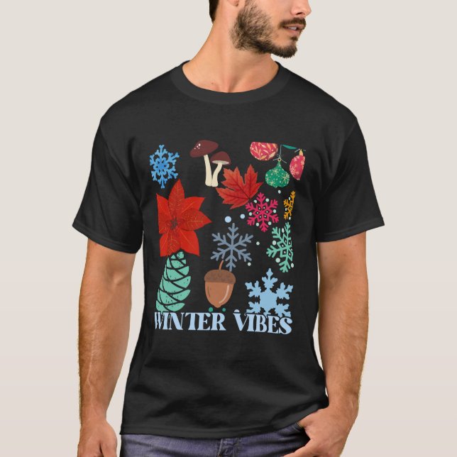 Camiseta vibraciones de invierno (Anverso)