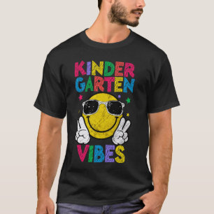 Camiseta Vibraciones de jardín de infancia de vuelta al col