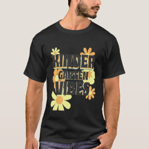 Camiseta Vibraciones de jardín de infantes retro maestro vu