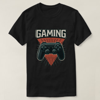Camiseta Vibraciones de Juego: Diseño de Controlador Audaz