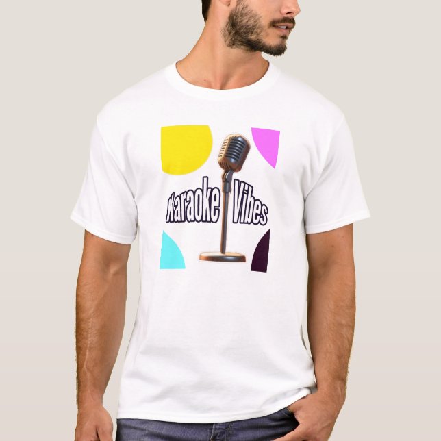 Camiseta Vibraciones de Karaoke (Anverso)