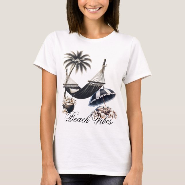 Camiseta Vibraciones de la Playa (Anverso)