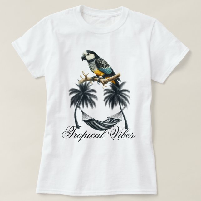 Camiseta Vibraciones de la playa (Diseño del anverso)