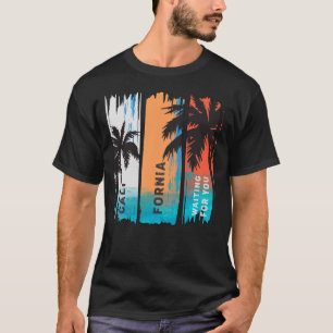 Camiseta Vibraciones de la playa de California