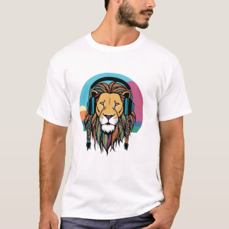 Camiseta vibraciones de león