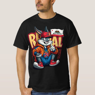 Camiseta Vibraciones de Liebre Urbana – Conejo Callejero al