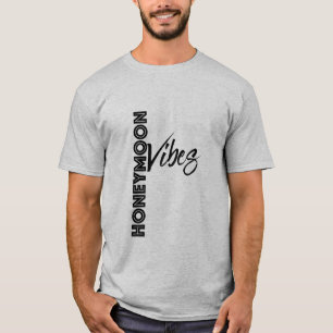 Camiseta Vibraciones de Luna de Miel Elegante