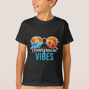Camiseta Vibraciones de luna de miel Vacaciones de parejas 