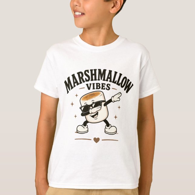 Camiseta Vibraciones de malvavisco (Anverso)