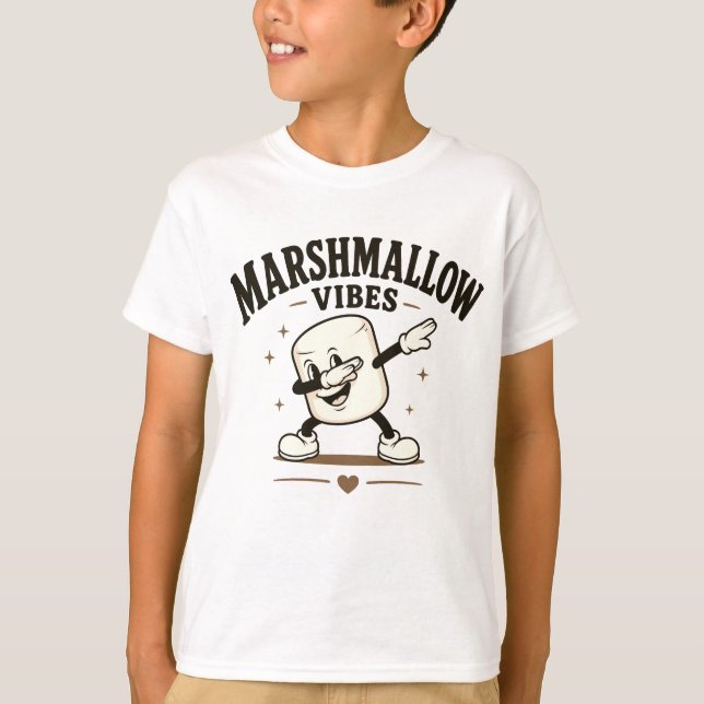 Camiseta Vibraciones de malvavisco (Anverso)