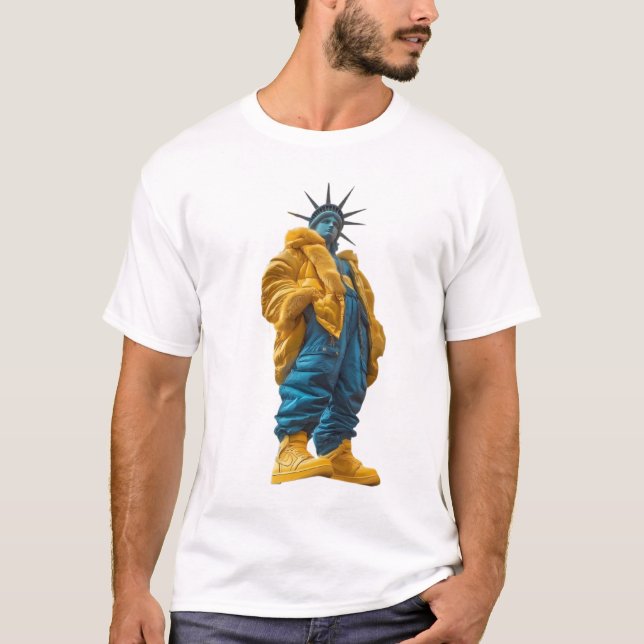 Camiseta Vibraciones de Nueva York (Anverso)
