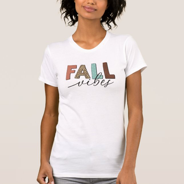 Camiseta Vibraciones de Otoño (Anverso)