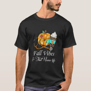 Camiseta Vibraciones de otoño y esa vida de enfermera Tempo