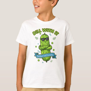 Camiseta Vibraciones de Pepino Fresco – Tómalo con Calma