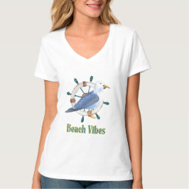 Camiseta vibraciones de playa