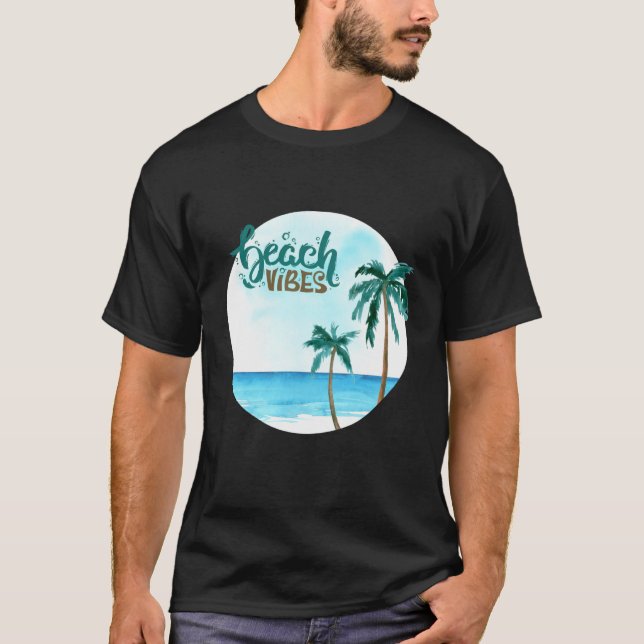 Camiseta Vibraciones de Playa (Anverso)