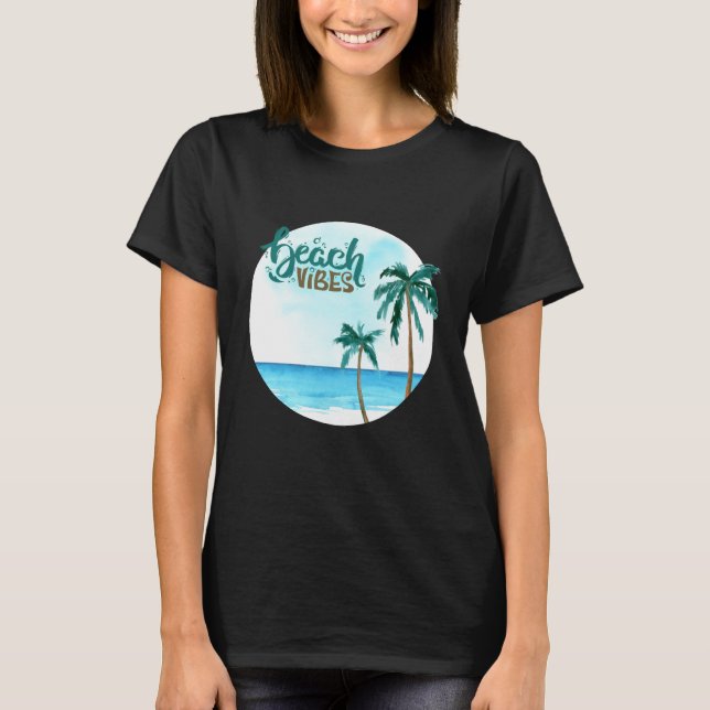 Camiseta Vibraciones de Playa (Anverso)