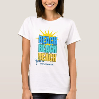 Camiseta Vibraciones de playa personalizadas